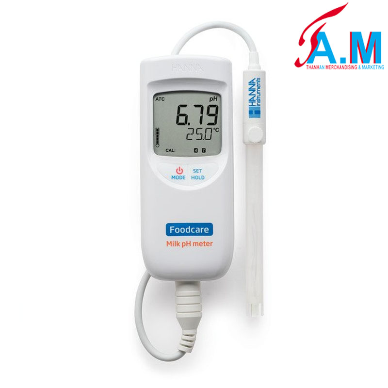 Máy đo pH/Nhiệt độ trong sữa HI99162